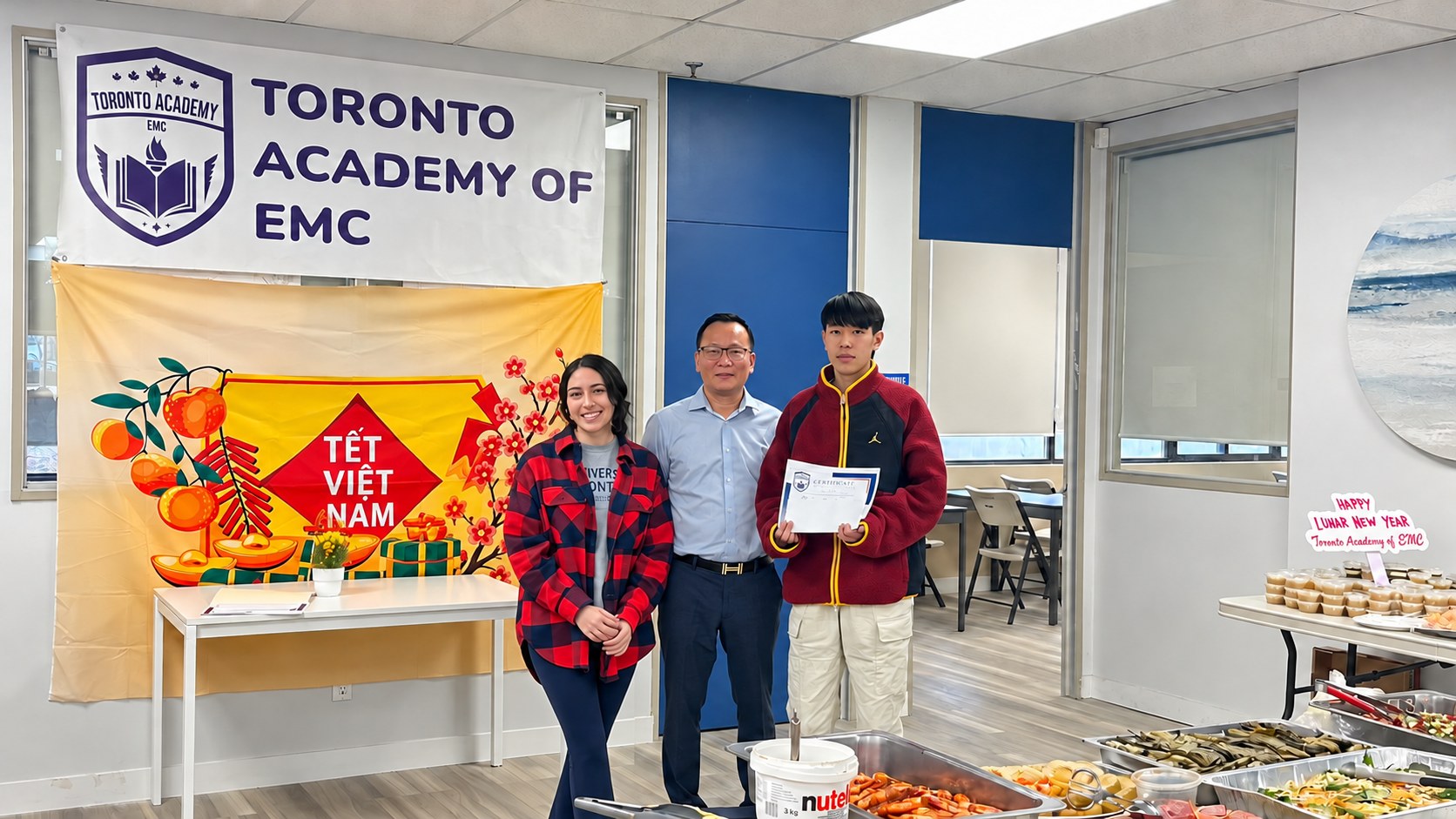 EMC Lunar New Year celebration group
